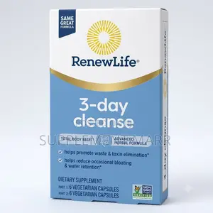 RenewLife 3-Day Cleanse - Gaskiya Maganin Ganyen Capsule