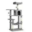 LASA Babban Cat Tree Tower Mai Hammock & Kogo - 1