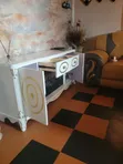 1.5m Royalty TV Stand with Electric Fireplace - 5