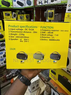 Boombest LN-716BT Bluetooth Speaker