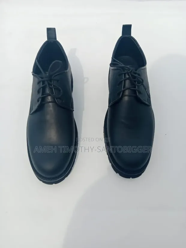 Chelsea Formal Leather Boots - Black - 1