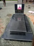 Marble Engraved Grave Marker - 2