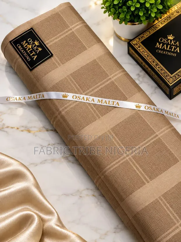 Osaka Malta Italian Wool Fabric for Men's Clothing - 1