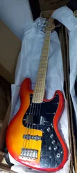 Fender Jazz Bass Guitar (5-String, Jajaye, Sabon Hannu) - 5