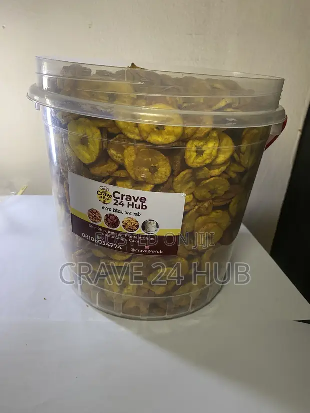 4 Liters Spicy Plantain Chips - 1