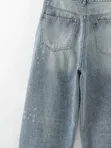 Paint-Splatter Boyfriend Jeans - 3