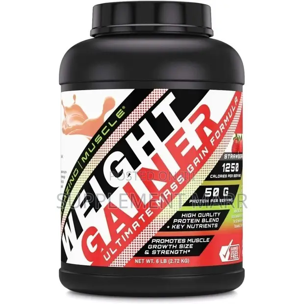 Weight Gainer - 6 Lb - Supports Lean Muscle Growth - 1