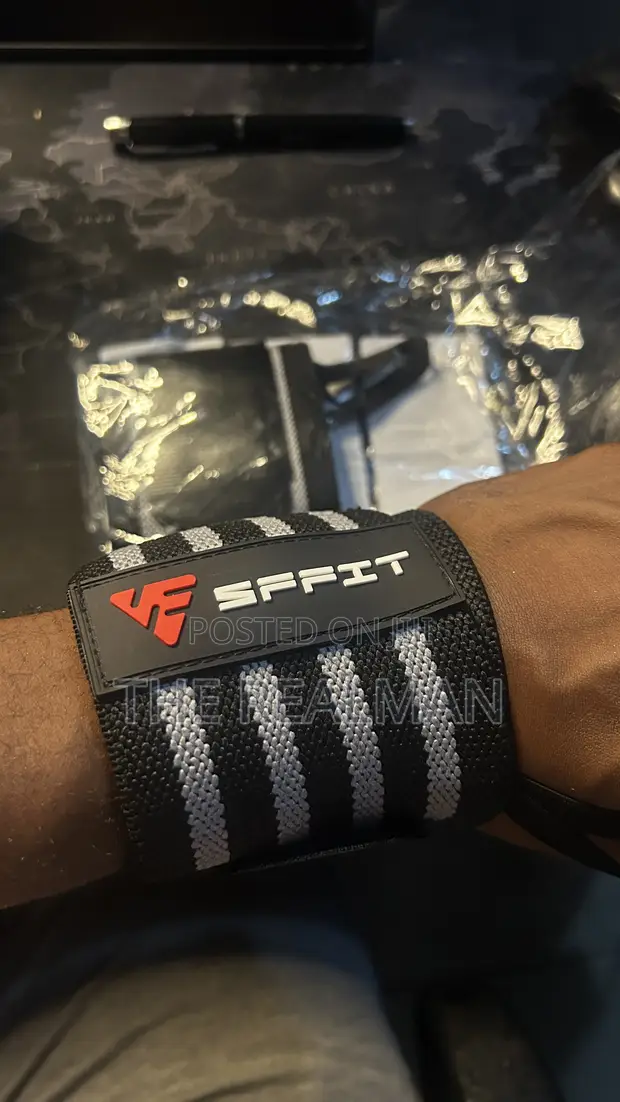 SFFIT Heavy Duty Wrist Wraps - Black/Grey - 1