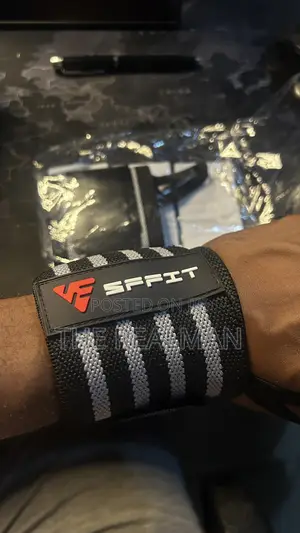 SFFIT Heavy Duty Wrist Wraps - Black/Grey