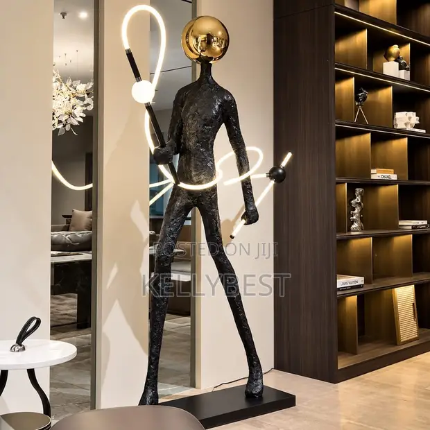 Luxury Human Sculpture Floor Lamp - 1