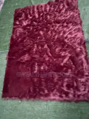 Pure White Fluffy Center Rugs - Brand New