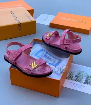 Luxury Louis Vuitton Daddy Sandals