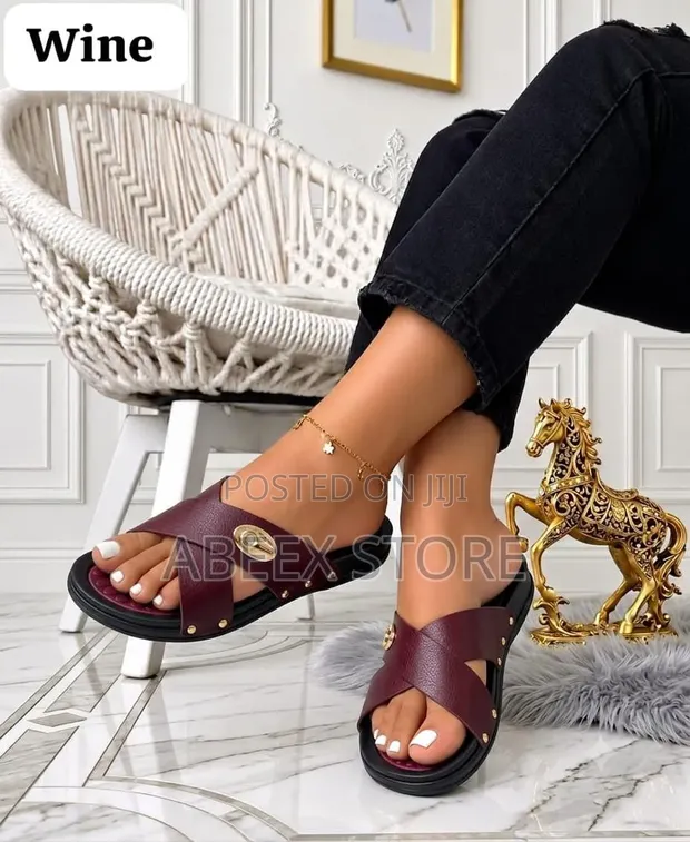 Quality Stock Shoes - Black, Wine, Brown, Gold - 1
