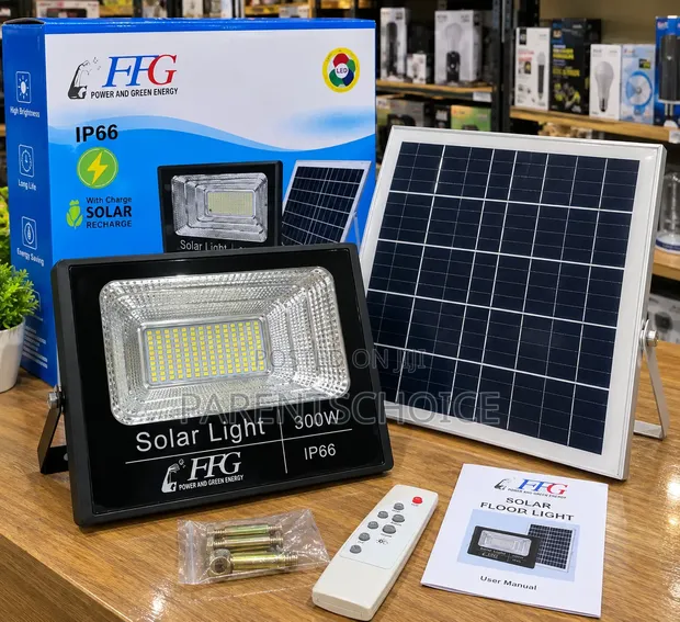 FFG 300W Solar Flood Light - 1