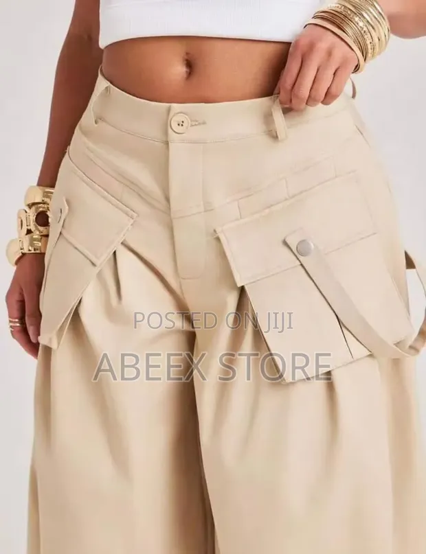 Stylish Cargo Jorts - 1
