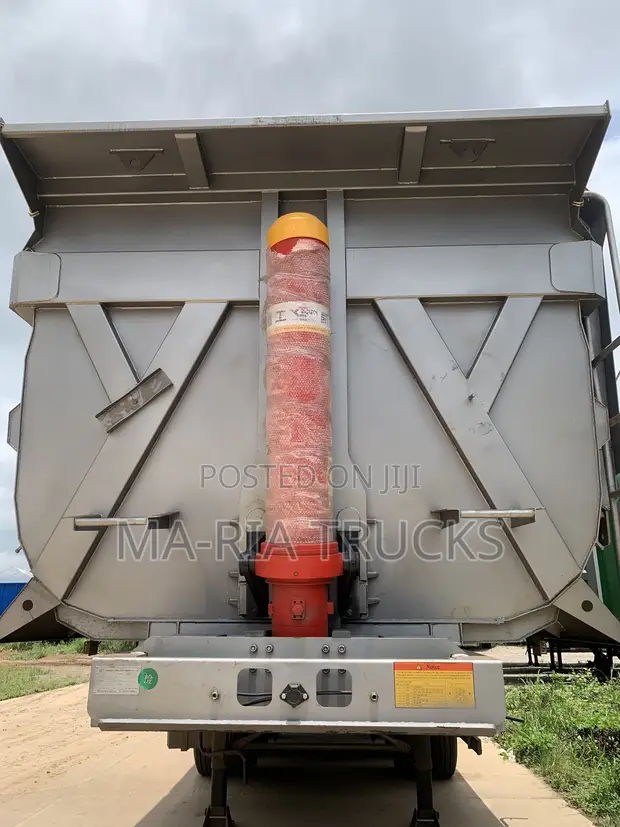 80 Ton Girman Axle Guda Uku Tipper Mai Fitarwa Gaba - 1
