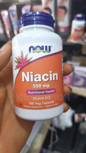 Now Niacin 500mg 100 Capsules