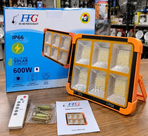 FFG 600W All-in-One Solar Flood Light - 1