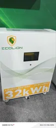 32kWh 51.2V Ecolion Lithium Baturi don Inverter na Rana - 2