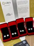 VVS1 Moissanite Diamond Unisex Earrings - 1