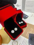 VVS1 Moissanite Diamond Unisex Earrings - 3