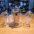 5-Piece Borosilicate Glass Teapot Set with Infuser - 2