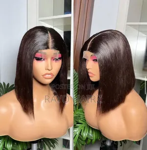 Rayo Hairz 10-Inch Gashin Mutum Gauraye Bob Wig