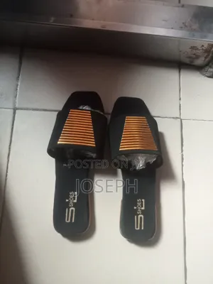 Original Aba Palm Slippers - Black, Size 40-42