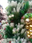 7ft Rubber Christmas Tree - Green & White - 2