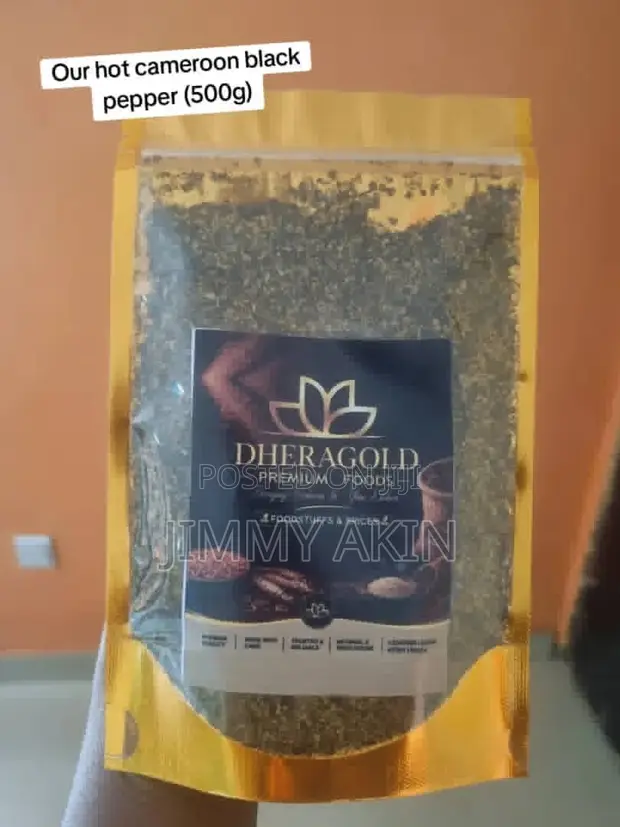 Dheragold Premium Cameroon Black Pepper (500g) - 1