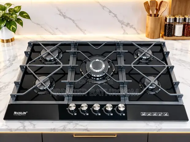 Luxury 5 Burner Gas Cooker - 1