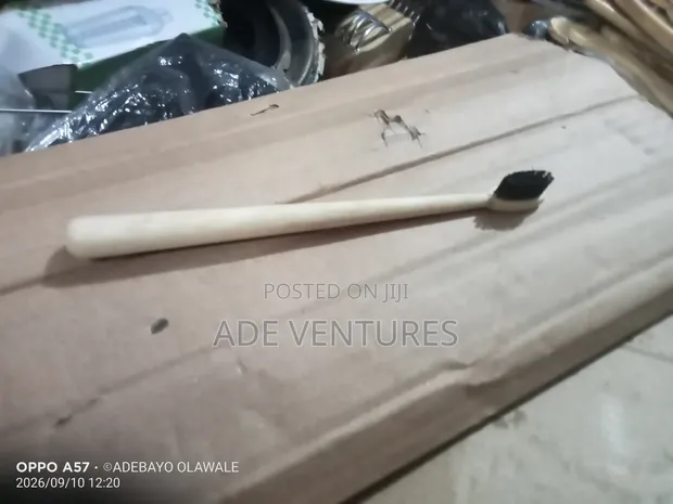 Wooden Toothbrush - Adult Size - 1
