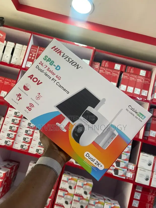 Hikvision Kamara mai Lens Biyu ta Rana da 4G (PTZ) - 1