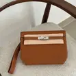 Hermès Kelly Depeches 25 Pouch - Sabon Abu - 3
