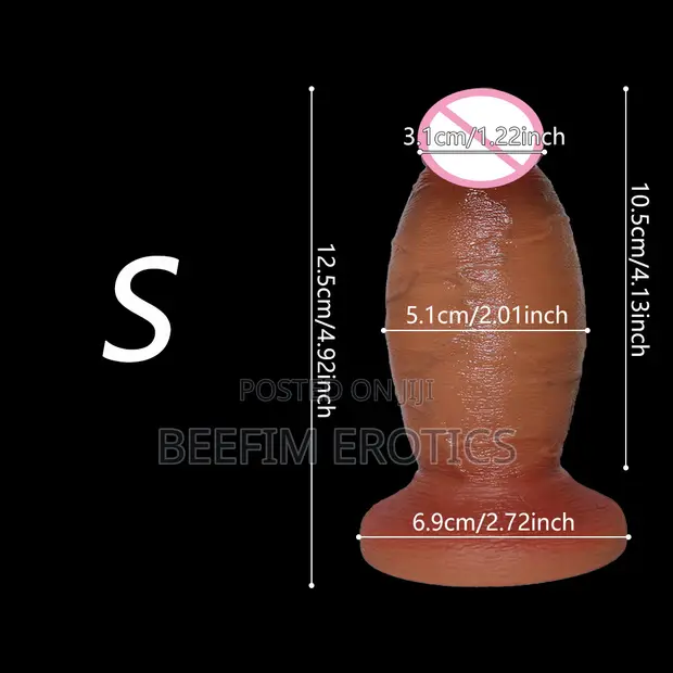 Realistic Dildo with Suction Cup - Beginner Friendly - 1