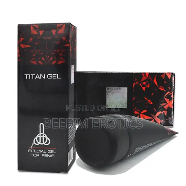Titan Gel Red for Men - Penis Enlargement Gel - 1