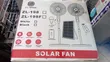 16" ZL Solar Rechargeable Standing Fan - 1