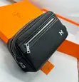 Hermes Premium Luxury Maza Na Gaskiyar Fata Aljihu - 3