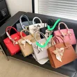 Luxury Classic Women's Handbag - Genuine Leather - 1