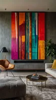 Geometric Dynamic Pattern Art - Sa na 3 - 2