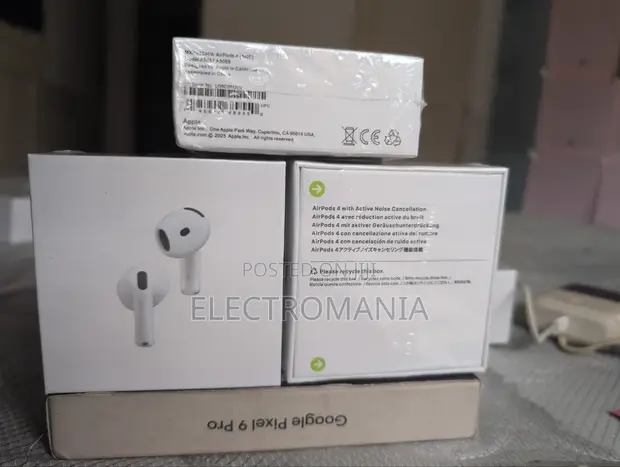 Genuine Apple AirPods 4 (USB-C) - Sealed, AppleCare+ Active - 1