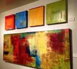 Multi Panel Canvas Abstract Art - 2