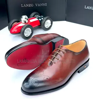 Takalman Lanzo Vanni Burnished Wingtip Oxford - Tan