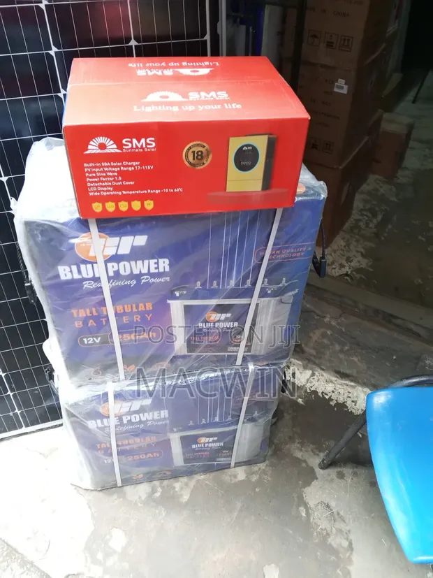 250Ah BluePower Tubular Solar Batteries - 1