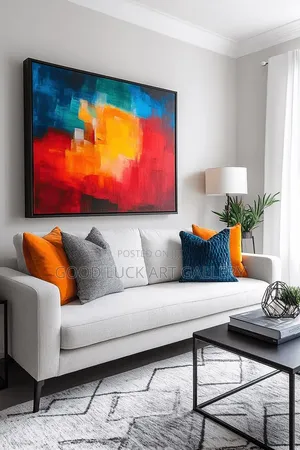 Framed Abstract Wall Art by Home Interiors