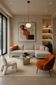 Minimalist Abstract Geometric Framed Art - 2