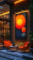 Vertical Rectangular Canvas Wall Art - 1