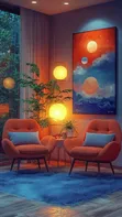 Vertical Rectangular Canvas Wall Art - 2