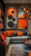 Vertical Rectangular Framed Canvas Wall Art - 1
