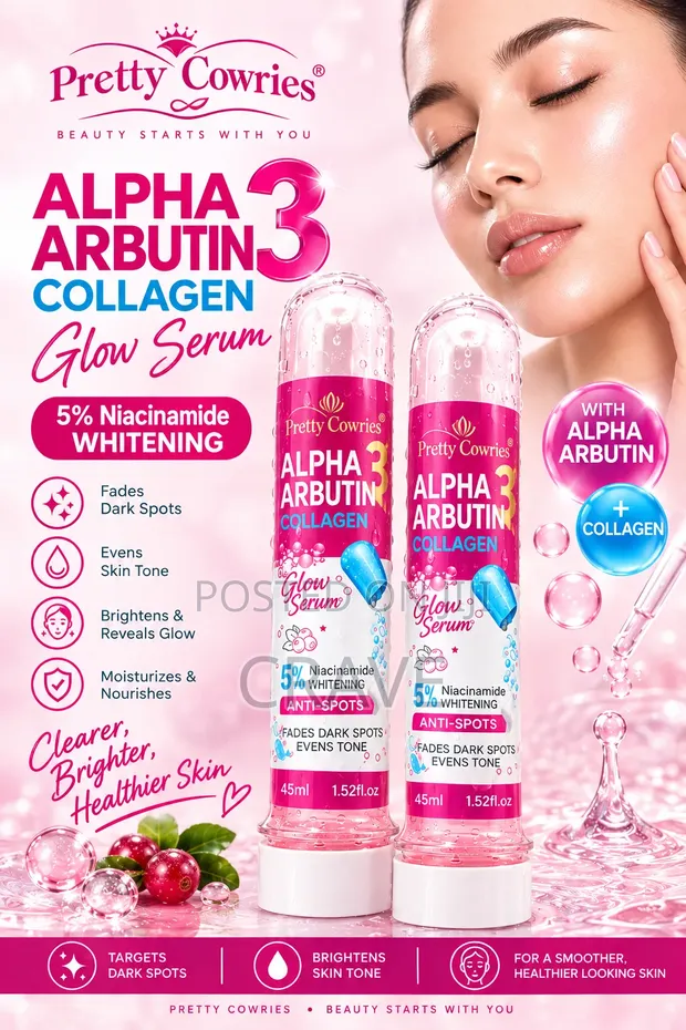 Pretty Cowries Alpha Arbutin-3 Serum Mai Haskaka Fata - 1